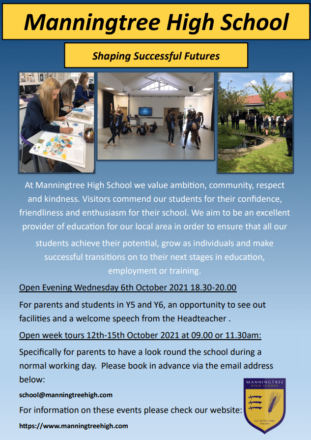 Home Manningtree High School