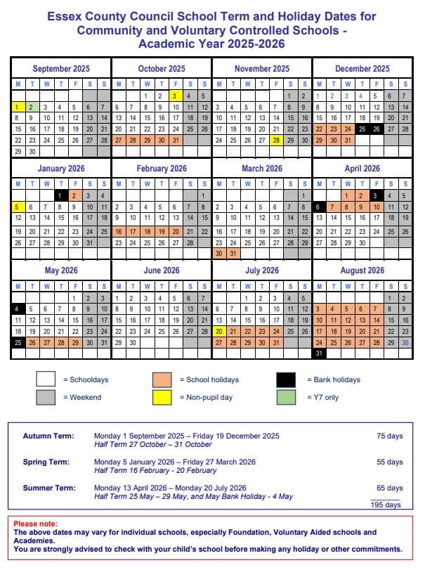 2021/2022 Term Dates