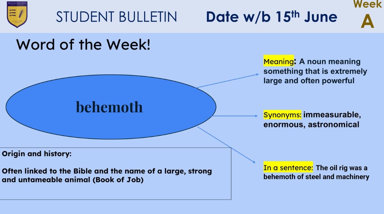 wordoftheweekbehemoth Word of the Week Cooperation
