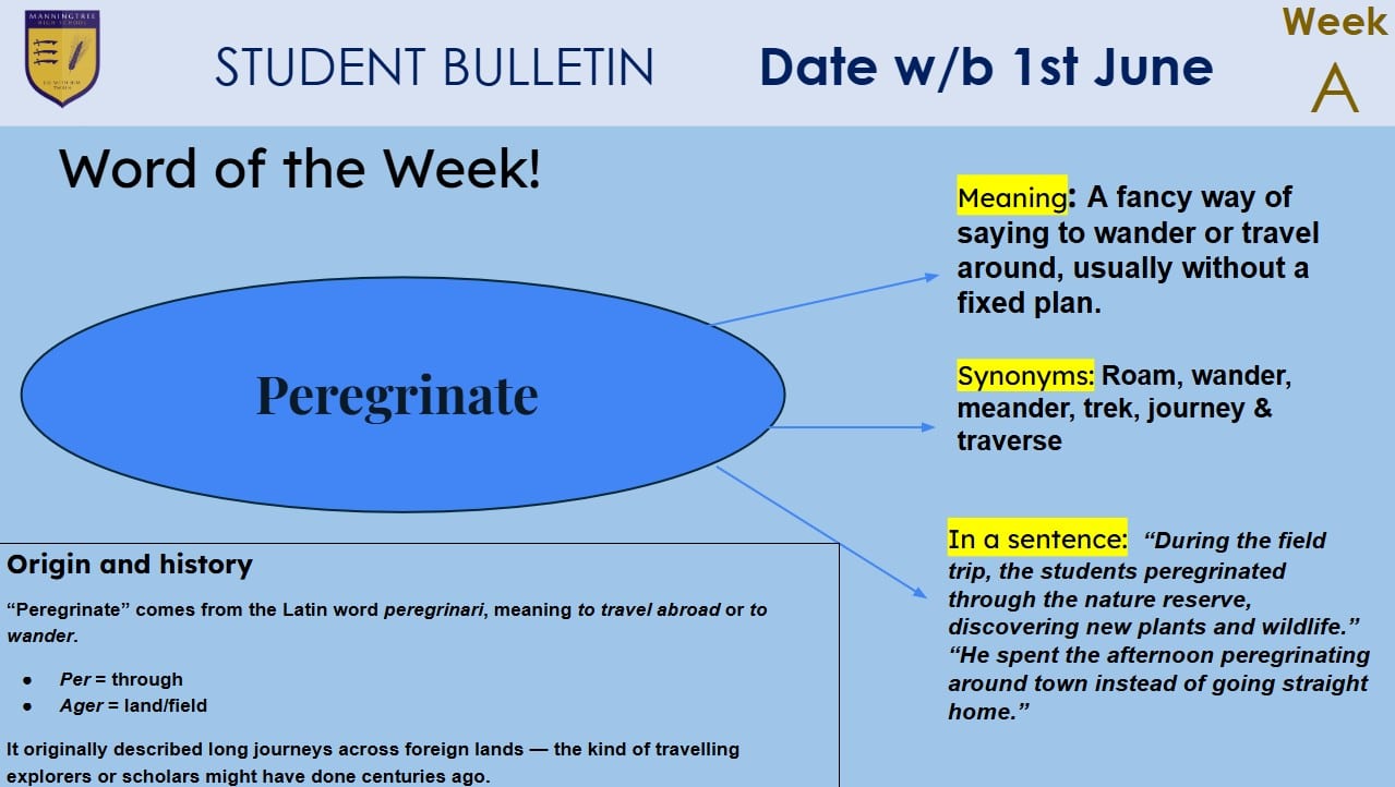 wordoftheweekperegrinate Word of the Week Cooperation