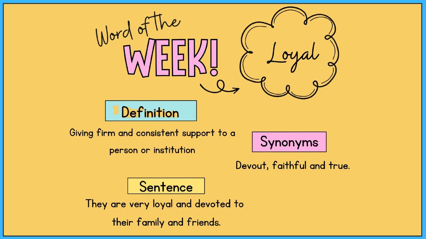 wordoftheweekloyal Word of the Week Cooperation